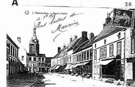 Ville de SENONCHES Carte postale ancienne  Ville de SENONCHES Carte postale ancienne