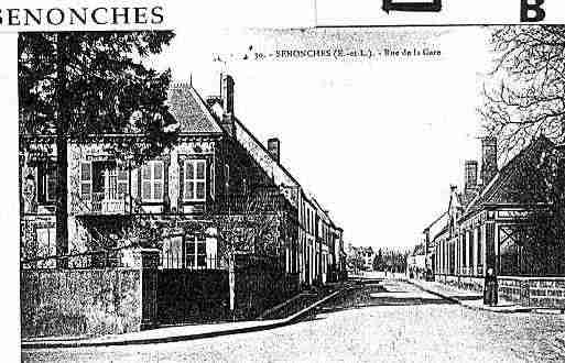 Ville de SENONCHES Carte postale ancienne Ville de SENONCHES Carte postale ancienne