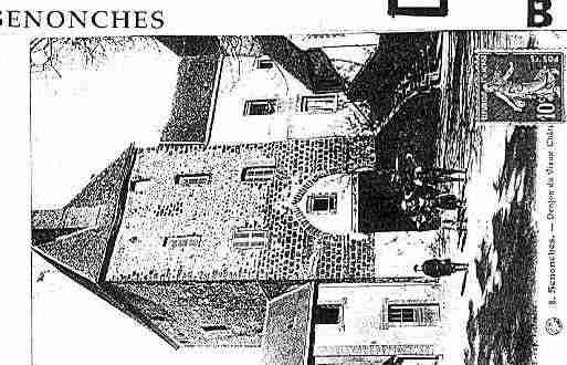 Ville de SENONCHES Carte postale ancienne