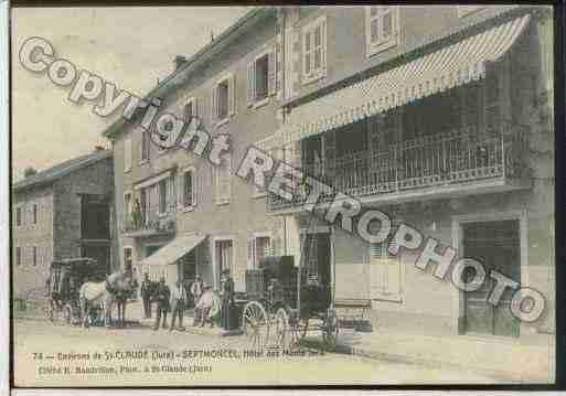 Ville de SEPTMONCEL Carte postale ancienne