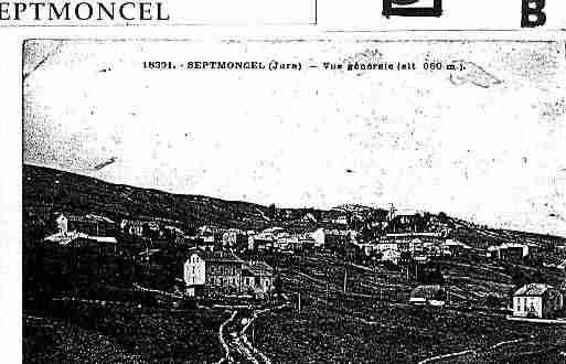 Ville de SEPTMONCEL Carte postale ancienne