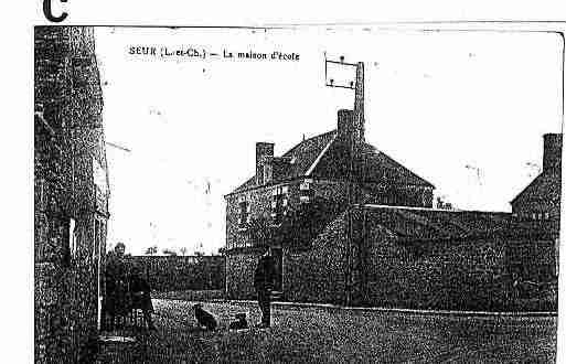 Ville de SEUR Carte postale ancienne