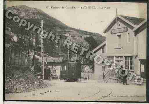 Ville de SEYSSINETPARISET Carte postale ancienne