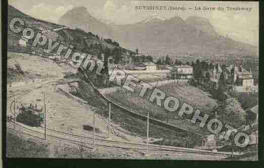 Ville de SEYSSINETPARISET Carte postale ancienne