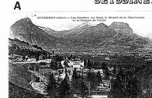 Ville de SEYSSINETPARISET Carte postale ancienne
