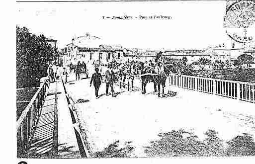 Ville de SOMMIERES Carte postale ancienne