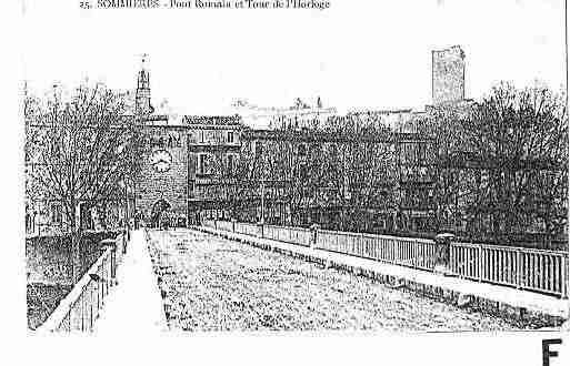 Ville de SOMMIERES Carte postale ancienne