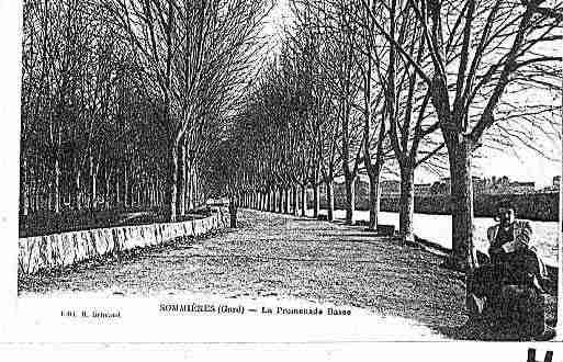 Ville de SOMMIERES Carte postale ancienne