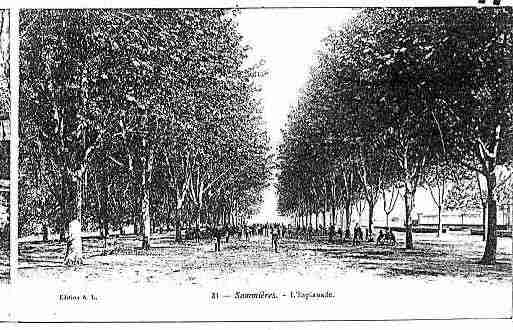 Ville de SOMMIERES Carte postale ancienne