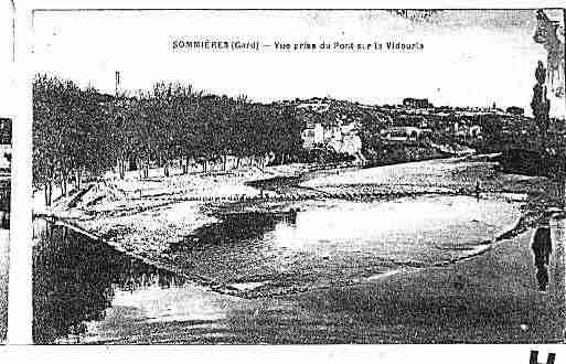 Ville de SOMMIERES Carte postale ancienne