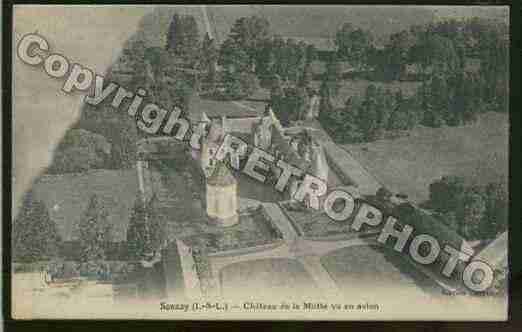 Ville de SONZAY Carte postale ancienne