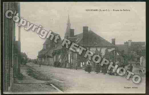 Ville de SOUESMES Carte postale ancienne