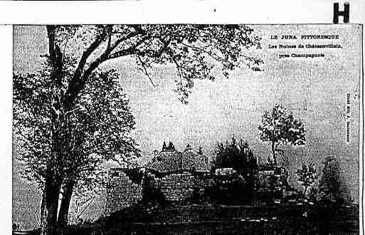 Ville de SOUVANS Carte postale ancienne