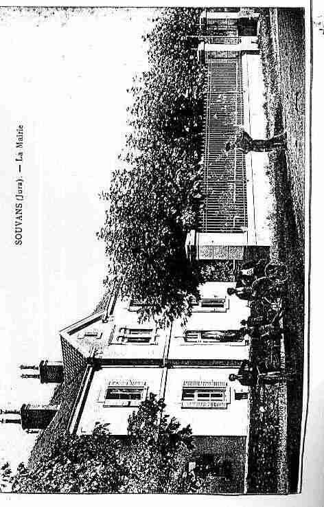 Ville de SOUVANS Carte postale ancienne Ville de SOUVANS Carte postale ancienne