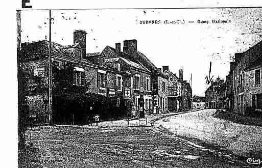 Ville de SUEVRES Carte postale ancienne