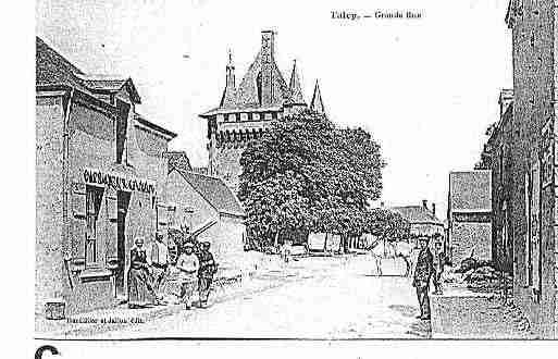 Ville de TALCY Carte postale ancienne