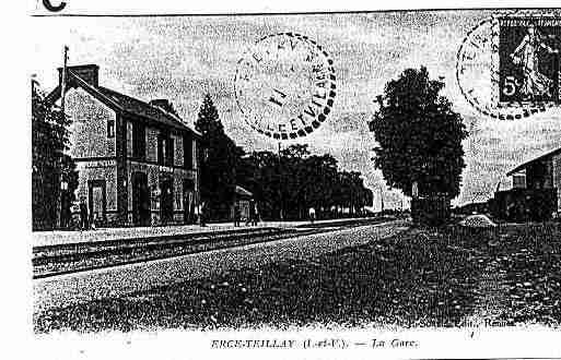 Ville de TEILLAY Carte postale ancienne