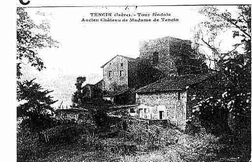 Ville de TENCIN Carte postale ancienne