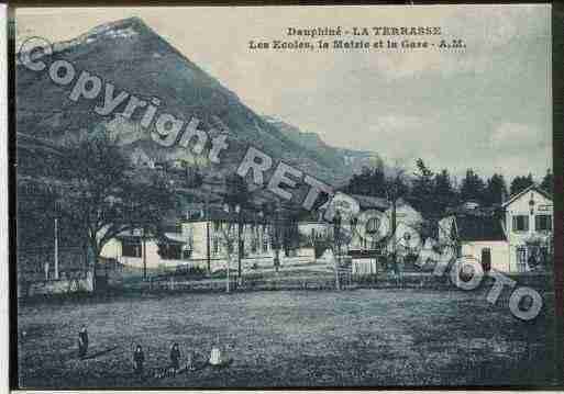 Ville de TERRASSE(LA) Carte postale ancienne