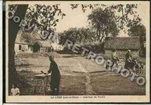 Ville de THEILLAY Carte postale ancienne