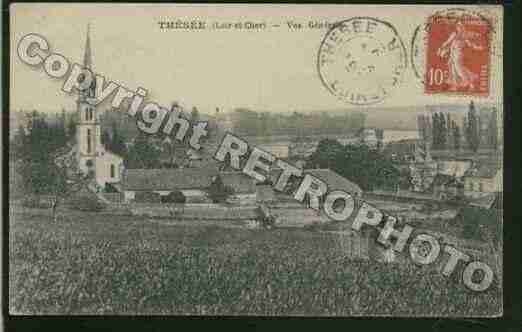 Ville de THESEE Carte postale ancienne