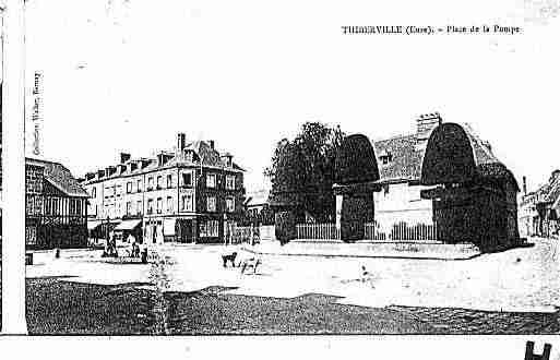 Ville de THIBERVILLE Carte postale ancienne