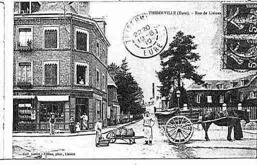 Ville de THIBERVILLE Carte postale ancienne