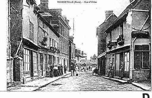 Ville de THIBERVILLE Carte postale ancienne