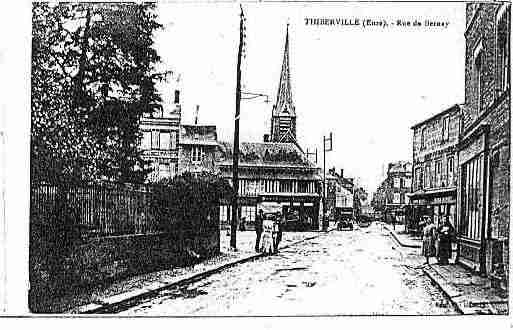 Ville de THIBERVILLE Carte postale ancienne