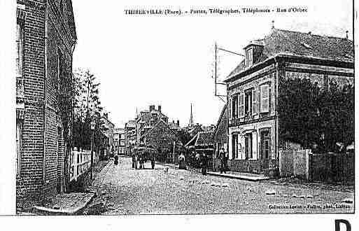 Ville de THIBERVILLE Carte postale ancienne