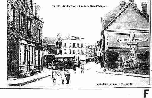 Ville de THIBERVILLE Carte postale ancienne