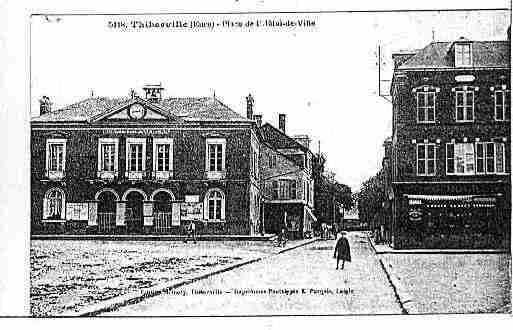 Ville de THIBERVILLE Carte postale ancienne