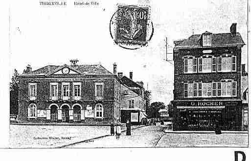 Ville de THIBERVILLE Carte postale ancienne