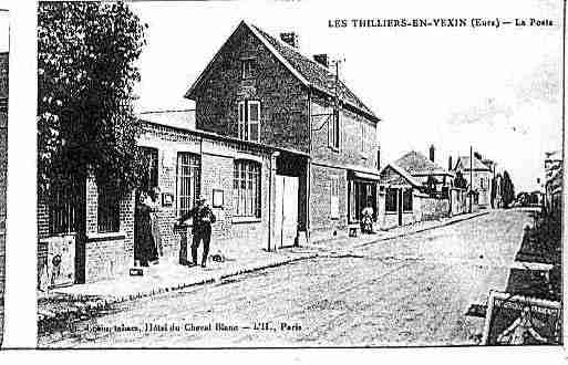 Ville de THILLIERSENVEXIN(LES) Carte postale ancienne