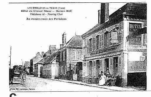 Ville de THILLIERSENVEXIN(LES) Carte postale ancienne