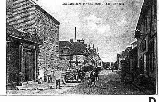 Ville de THILLIERSENVEXIN(LES) Carte postale ancienne