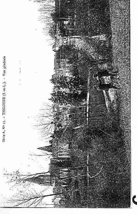Ville de THILOUZE Carte postale ancienne Ville de THILOUZE Carte postale ancienne