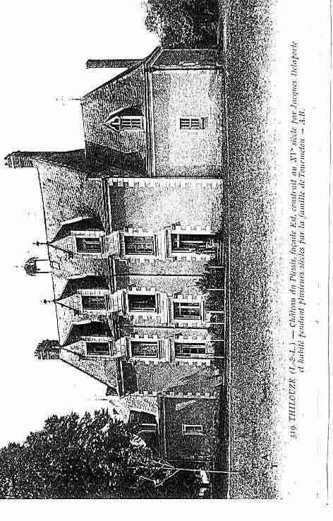 Ville de THILOUZE Carte postale ancienne Ville de THILOUZE Carte postale ancienne
