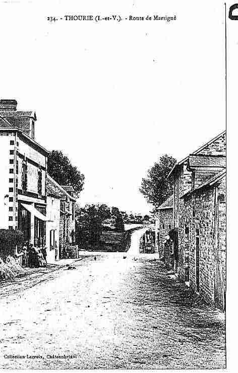 Ville de THOURIE Carte postale ancienne Ville de THOURIE Carte postale ancienne