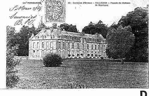 Ville de TILLIERESSURAVRE Carte postale ancienne