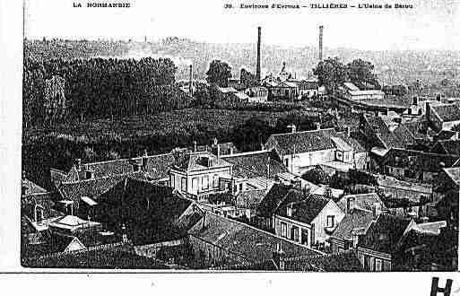 Ville de TILLIERESSURAVRE Carte postale ancienne