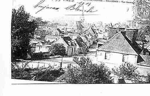 Ville de TILLIERESSURAVRE Carte postale ancienne