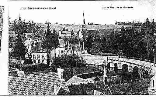 Ville de TILLIERESSURAVRE Carte postale ancienne