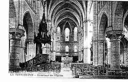 Ville de TOURDUPIN(LA) Carte postale ancienne