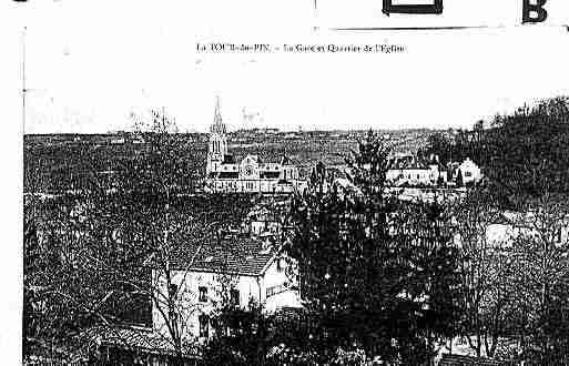 Ville de TOURDUPIN(LA) Carte postale ancienne