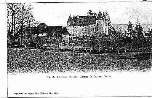 Ville de TOURDUPIN(LA) Carte postale ancienne