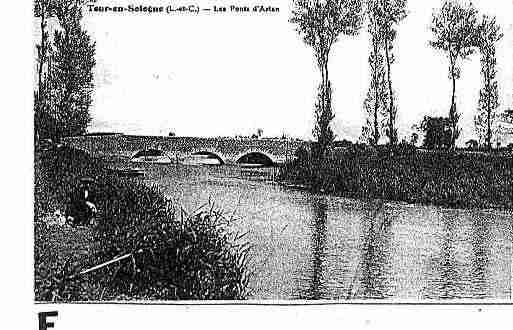 Ville de TOURENSOLOGNE Carte postale ancienne