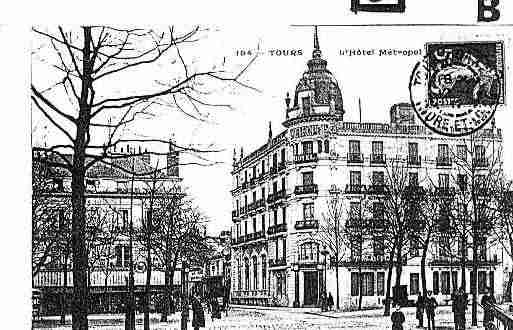 Ville de TOURS Carte postale ancienne