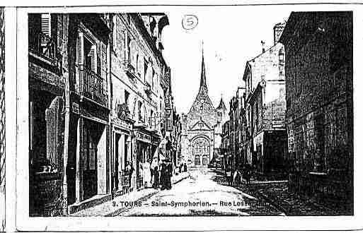 Ville de TOURS Carte postale ancienne