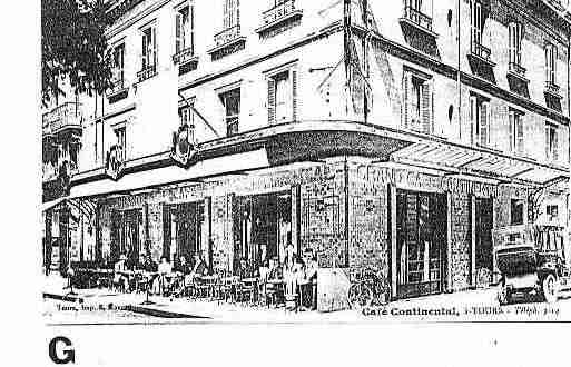 Ville de TOURS Carte postale ancienne